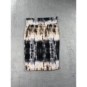 Arabella Tie Dye Skirt Womens Large‎ Boho Chic Knee Length Coquette